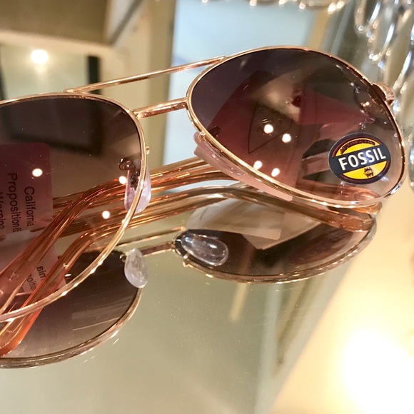 Fossil Accessories - Fossil Aviator Sunglasses
